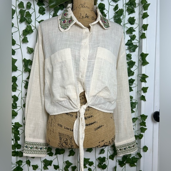 Freshman 1996 Ivory Knit Sweater - Picture 1 of 4